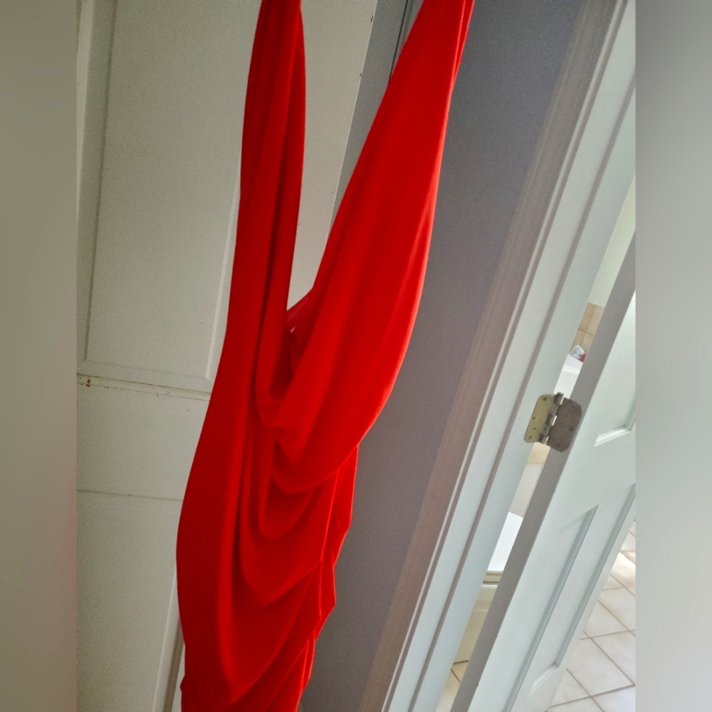 Red Nicole Miller dress